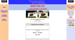 Desktop Screenshot of brenhamcollision.com